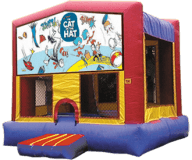 Cat in the Hat Bounce House Rental