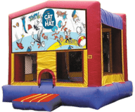 Cat in the Hat Moon Bounce Rental