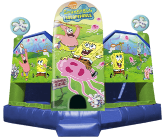 Sponge Bob Premium Moon Bounce Rental