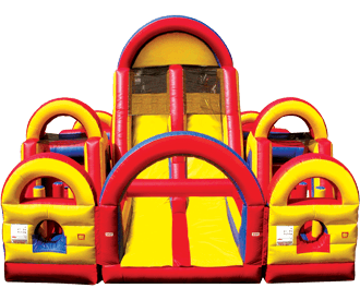 360° Turbo Rush Obstacle Course Rental