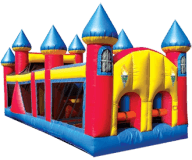 30′ Obstacle Course Castle Rental