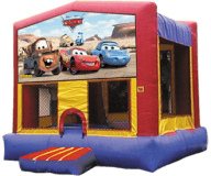 Cars Moon Bounce Party Rental
