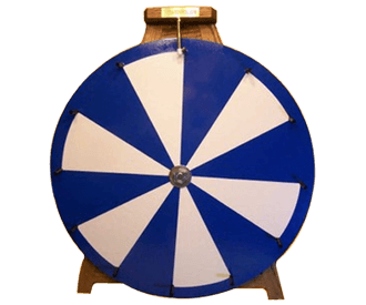 Customizable Prize Wheel Game Rental