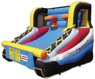 Double Hoops Shot Sports Inflatable Rental