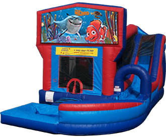 Finding Nemo Jump-n-Splash Water Slide Combo w/ Pool Rental