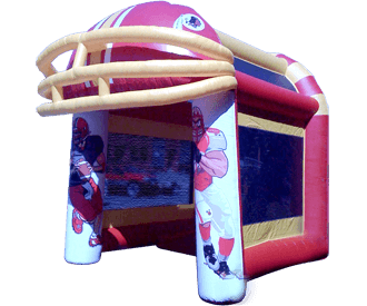 Redskin’s Football Toss Sports Inflatable Rental