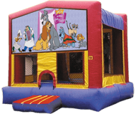 Lady & the Tramp Moon Bounce Rental
