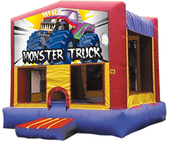 Monster Truck Moon Bounce Rental