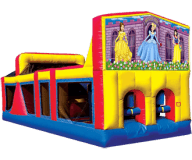 Princess 30′ Themed Obstacle Course Rental