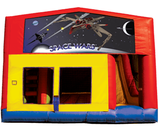 Space Wars 5-n-1 Moon Bounce Obstacle Combo Rental