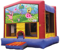 Sponge Bob Moon Bounce Rental