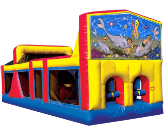 Under the Sea 30′ Themed Obstacle Course Rental