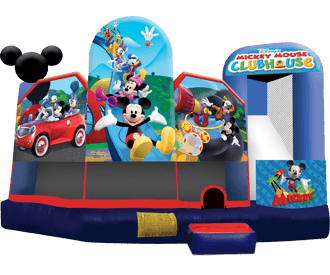 Mickey Mouse Clubhouse 5-n-1 Inflatable Activity Center Rental