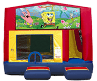SpongeBob 4-N-1 Moonbounce Combo Rental
