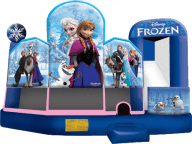 Frozen 5-n-1 Inflatable Activity Center