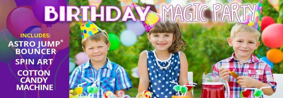 Inflatable rentals for birthday parties