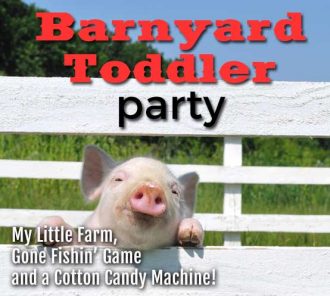 Barnyard Toddler Party Package