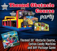 Themed Obstacle Course Party Package