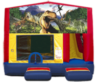 Dinosaur 4-N-1 Moon Bounce Combo Rental