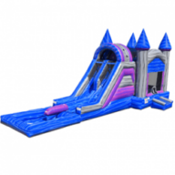 inflatable water slide with 2 lanes in DC, Virginia and MAryland