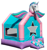 Unicorn bounce house rental for Washington, DC, Bethesda, Rockvile, and Northern Virginia (Arlington, Falls Church, Springfield, Fairfax, Ashburn, Leesburg, etc...)