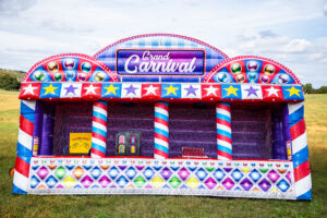 Our inflatable carnival booth is a huge hit at large events, like this one in Bethesda, MD
