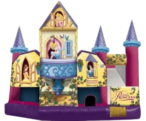 This Disney Princess bounce house is a popular rental in DC, Northern Virginia and Maryland